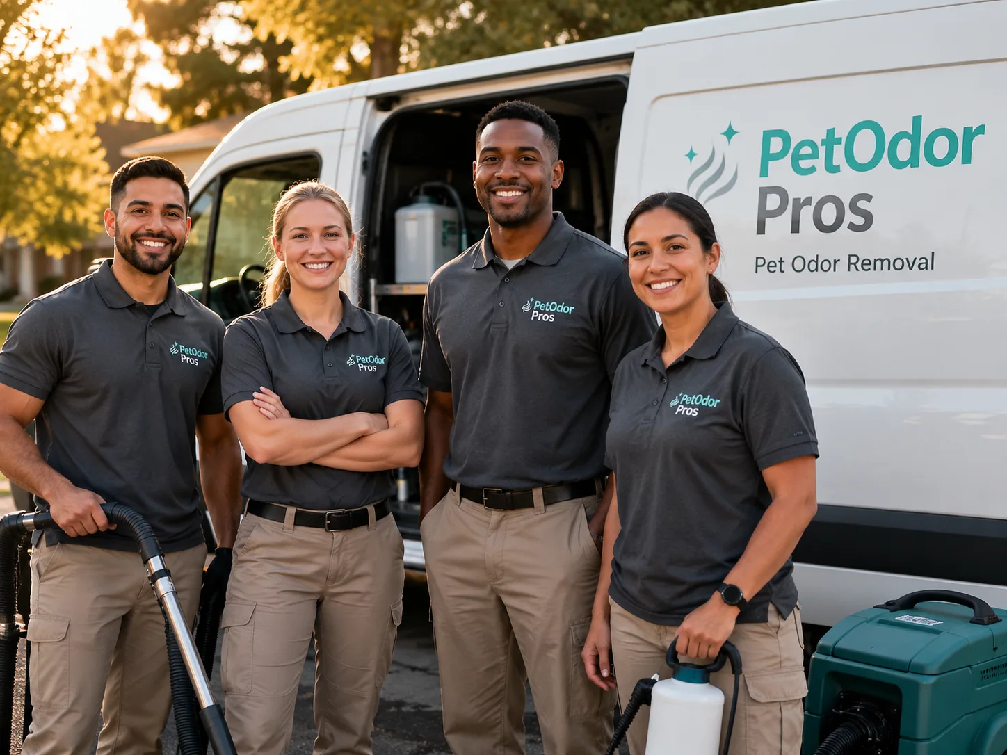 Pet Odor Removal team serving Powderly, TX